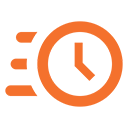 Icone Clock Fast