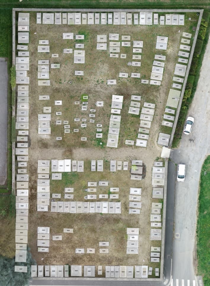 cartographie SIG et numérotation des concessions funéraires