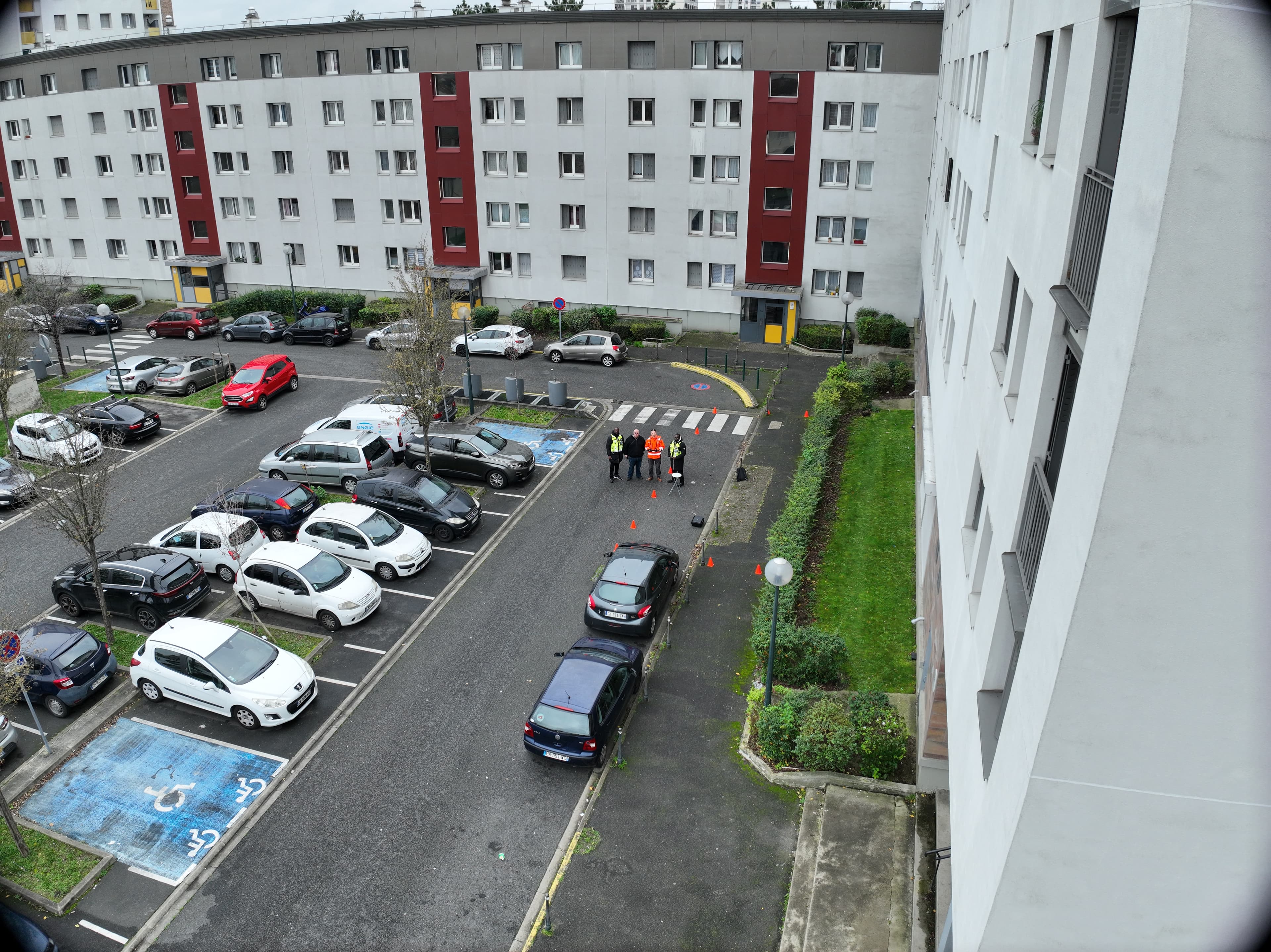 Vue d'ensemble de l'immeuble à Saint-Gratien